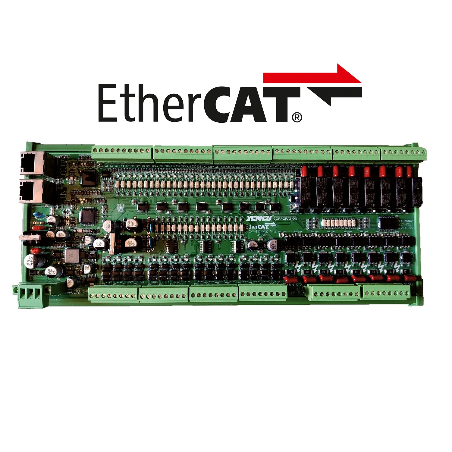 EtherCAT总线远程io模块